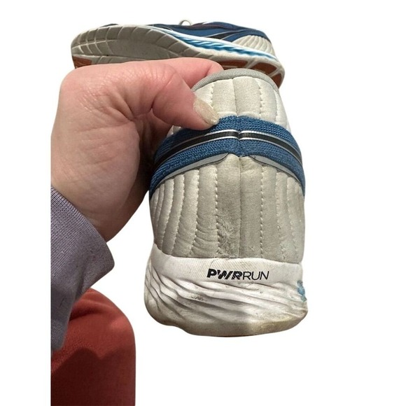 Saucony Kinvara 11 Blue Running Shoes Unisex Size 12.5 Athletic Sneakers - Picture 5 of 7